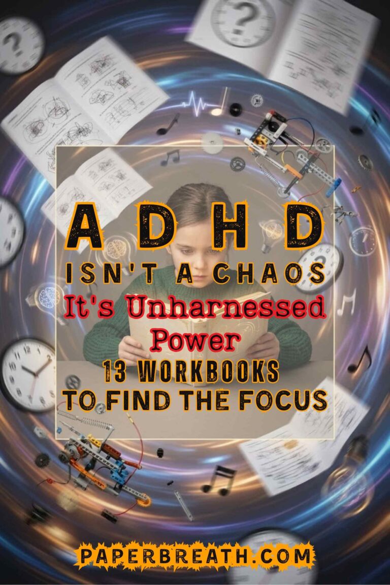 13 Fun Printable ADHD Workbooks for Focus and Life Skills