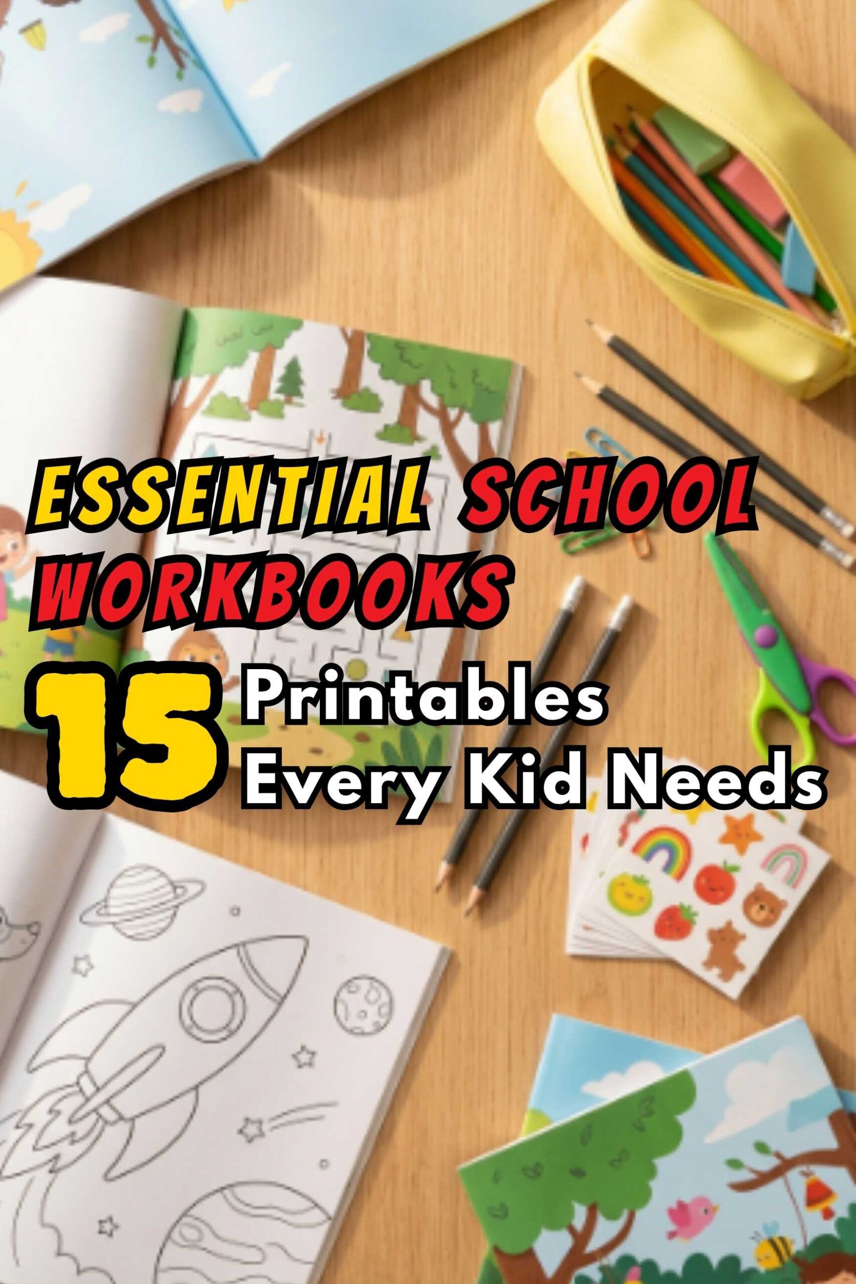 back to school workbook