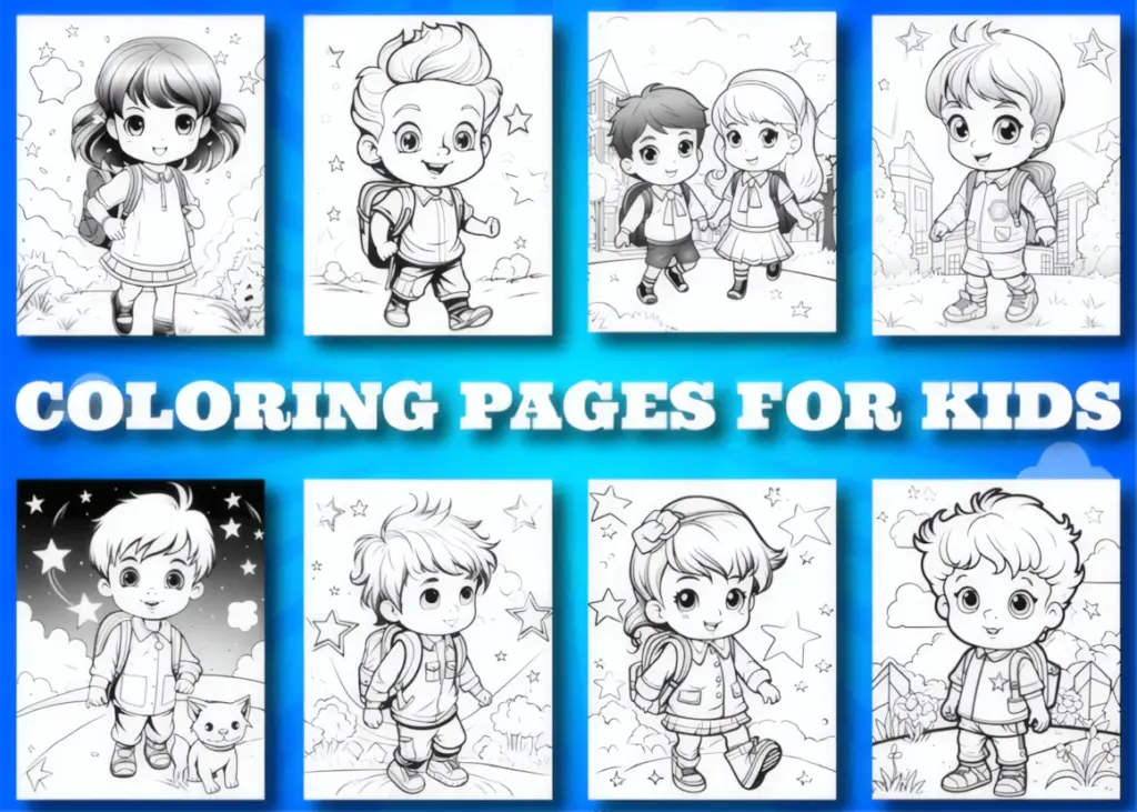 1. Delightful 110 Back to School Coloring Pages for Kids