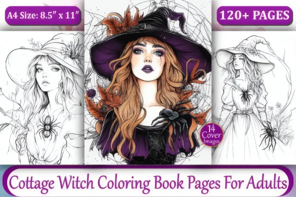 Halloween Witch Coloring Pages
