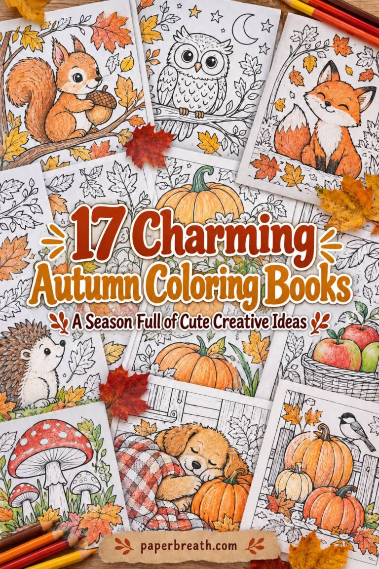 17 Delightful Autumn Coloring Books Kids Will Love